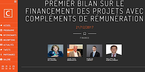 Premier bilan sur le financement des projets avec compléments de rémunération 