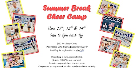 Fierce Spirit Cheer Summer Break Camp