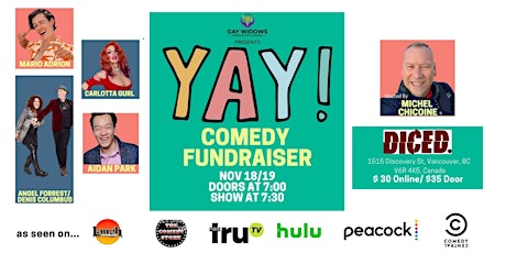 Copy of The YAY! Comedy Fundraiser