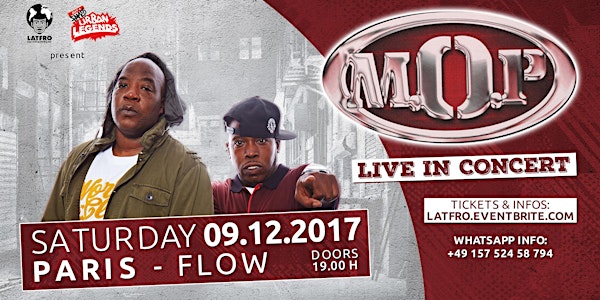  MOP Live in Concert l Dec 9th 2017 l Flow Paris