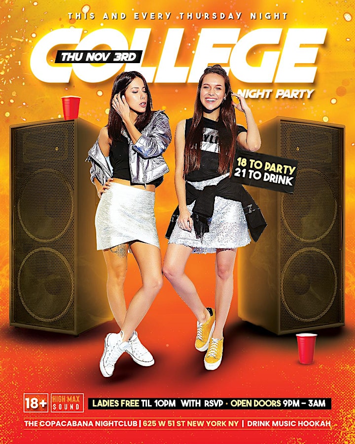 College Night Party image