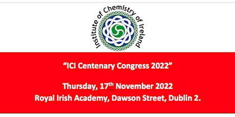 Institute of Chemistry of Ireland Centenary Congress primary image