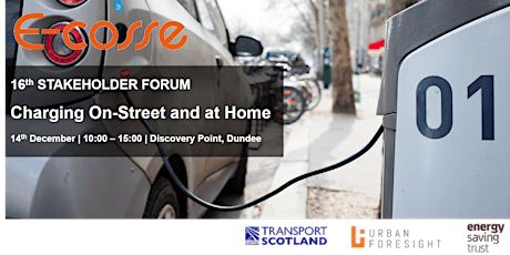 16th E-cosse Forum | Charging On-street and at Home primary image