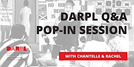 DARPL Q&A Pop-In Session primary image