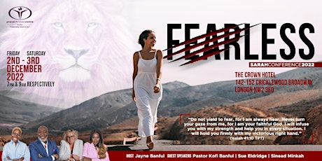 Sarah Conference 2022 - Fearless