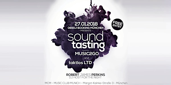 Sound tasting with Music2go & taktlos LTD
