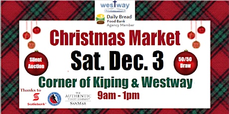 Immagine principale di Westway Food Bank Christmas Market & Silent Auction Fundraiser 