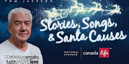 Stories, Songs & Santa Causes with Tom Jackson