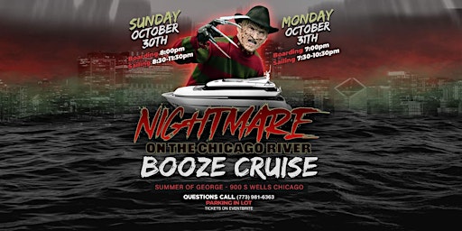 Nightmare on The River Booze Cruise (Summer Of George) primary image