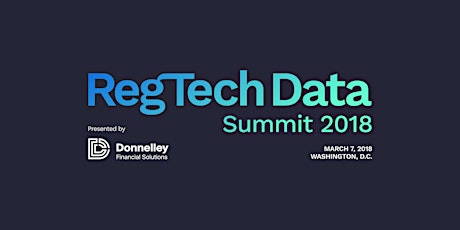 RegTech Data Summit 2018 primary image