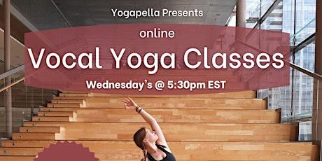 Online "Vocal Yoga" Classes