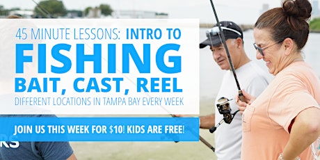 Intro to Fishing in Gulfport: How to Bait, Cast, Reel and Land A Fish! primary image