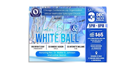 Winter Blue & White Ball