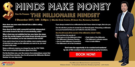 The Millionaire Mindset - your outcome is your action primary image