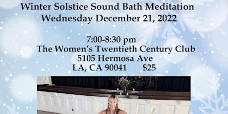 Winter Solstice Sound Bath Meditation