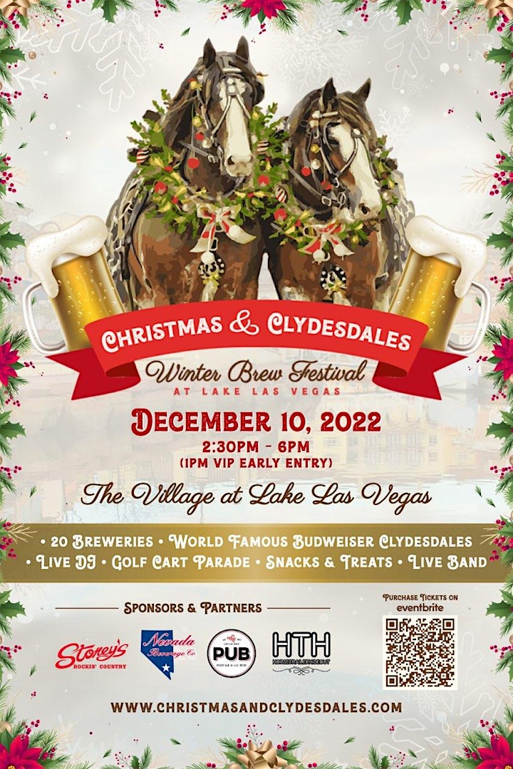 Christmas & Clydesdales Winter Brew Festival image
