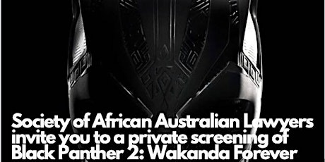 SAALI Presents Black Panther 2: Wakanda Forever primary image