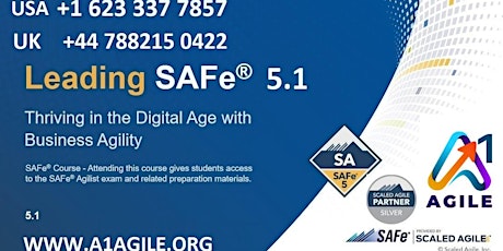 Leading SAFe / SAFe Agilist, SAFe 5.1 Certification, Remote Training