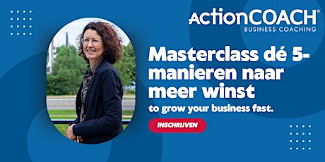 Imagem principal do evento Online MasterClass: Dé 5-manieren naar meer winst