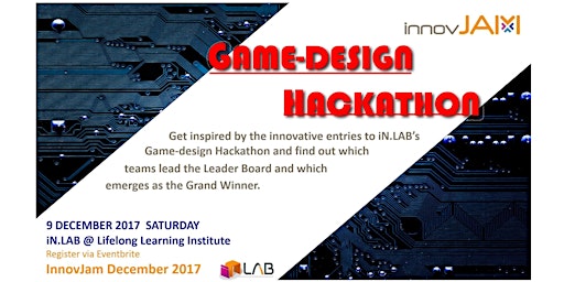 Image principale de InnovJam Dec 2017 - Game-design Hackathon