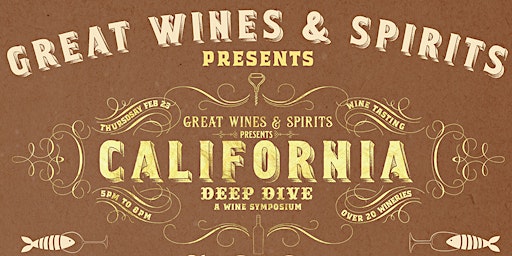 California Deep Dive Wine Tasting