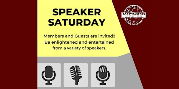 Seven (7) Speaker Saturday