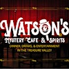 Logo de Watson's Mystery Cafe and Spirits Boise