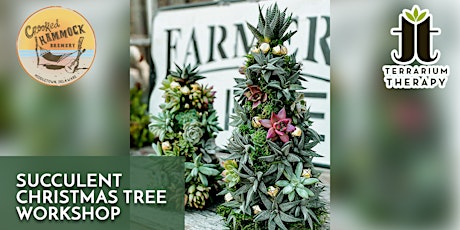 SOLD OUT - In-Person Succulent Christmas Tree Workshop at Crooked Hammock
