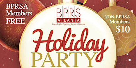 Black Public Relations Society of Atlanta Holiday Party and Toy Drive primary image