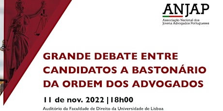 Imagem principal de Grande Debate entre candidatos a Bastonário da Ordem dos Advogados