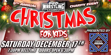 Pro Wrestling Entertainment: Christmas for Kids presented by Butt Plumbing primary image