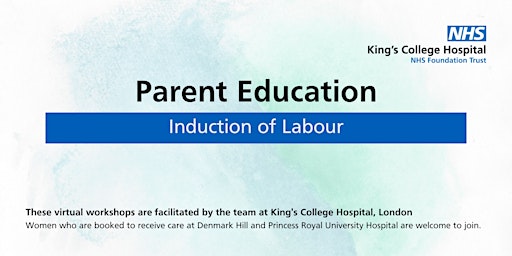 King's College Hospital- Induction of Labour Workshop