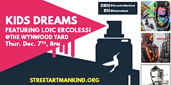 Kids Dreams Live Painting with Street Artist Loic Ercolessi