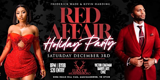 Red Affair Holiday Party with Cwiz, Victor Chatman and Darryl Jaye