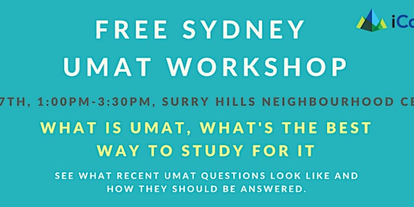 iCanMed Free UMAT Workshop: WHAT IS UMAT AND HOW TO STUDY FOR IT