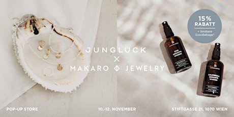 Hauptbild für Pop-Up Store: JUNGLÜCK x Makaro Jewelry | Wien
