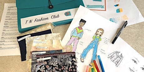 Kids Fashion Club online after school art club Tuesdays