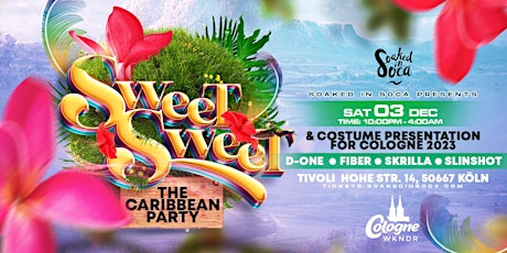 Imagen principal de Sweet Sweet - The Caribbean Party & Costume Presentation