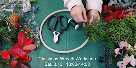 Imagem principal do evento Christmas wreath workshop vol.2