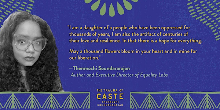 Trauma of Caste Book Launch with Cornel West, Prachi Patankar, & Thenmozhi image