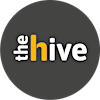 Logotipo da organização the hive