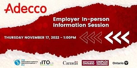 Adecco Employer Information Session