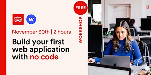 Online workshop: Build your first web application with no code