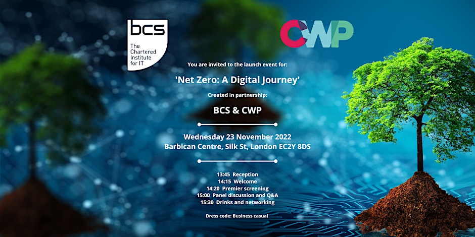 Net Zero: A Digital Journey – CWP x BCS launch event