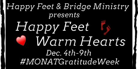MONAT Gratitude: Huntsville Texas Happy Feet Warm Hearts  primary image