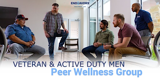 Veteran and Active Duty Men: Peer Wellness Group