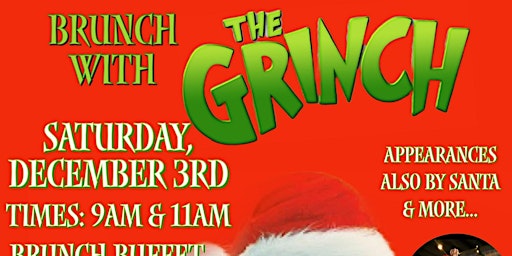 Breakfast with the Grinch 9am!