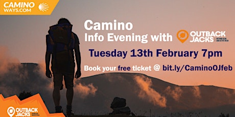 Camino Info Evening with Outback Jacks primary image