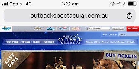 Australian Outback Spectacular 5 Tickets primary image