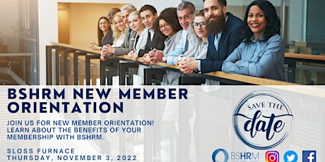 BSHRM New Member Orientation/Interest Meeting